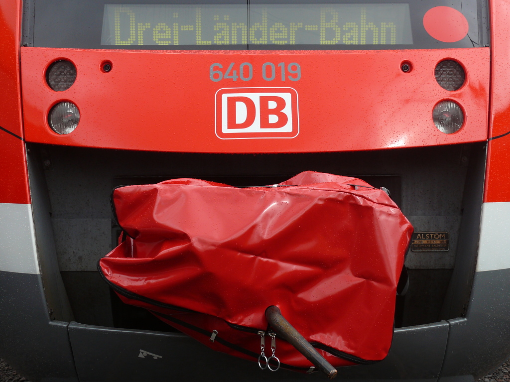 640 019 der Drei-Lnder-Bahn. 150 Jahre Ruhr-Sieg-Strecke. Siegen, 18.09.2011.
