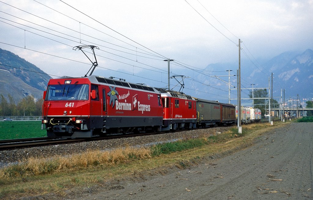 641 + 628  bei Chur  28.10.97