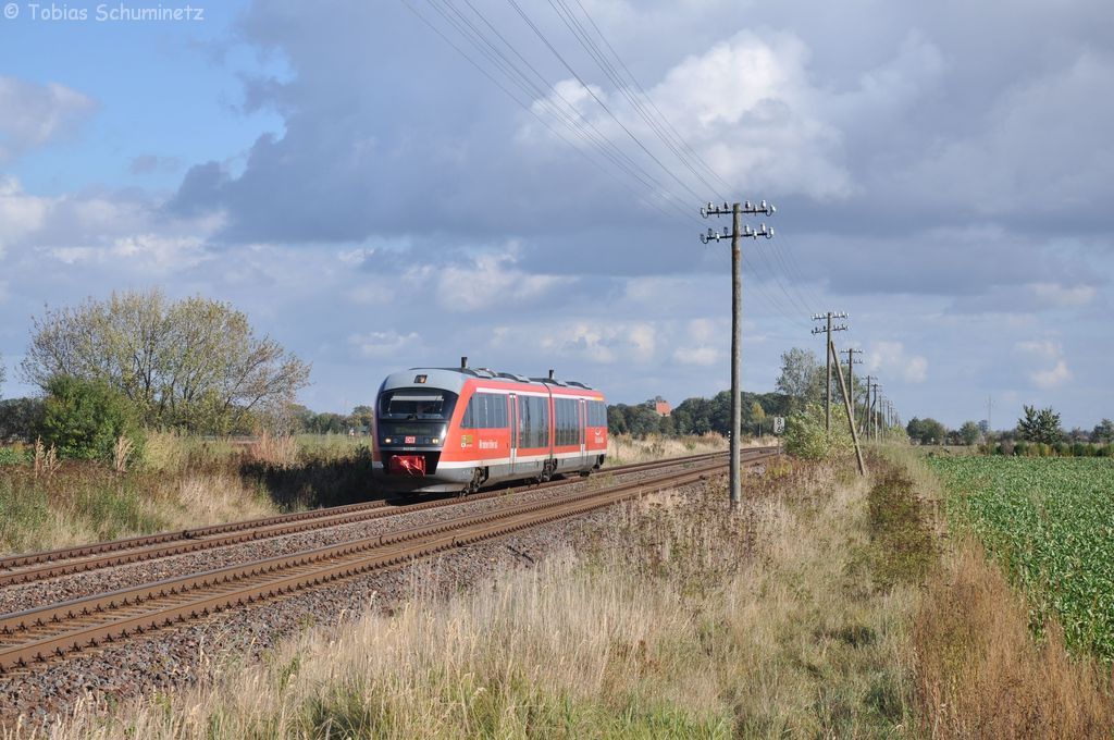 642 227 als RE am 07.10.2012 bei Frenz