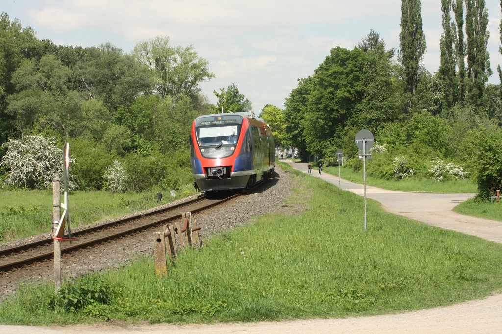 643 210 fuhr am 13.05.11 durch Lendersdorf(Rur).