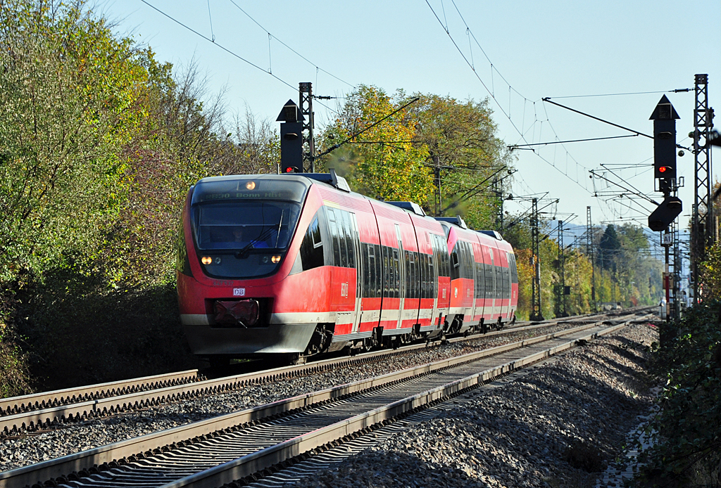 643 537 RB30 von Ahrbr�ck nach Bonn-Hbf in Bonn - 31.10.2012