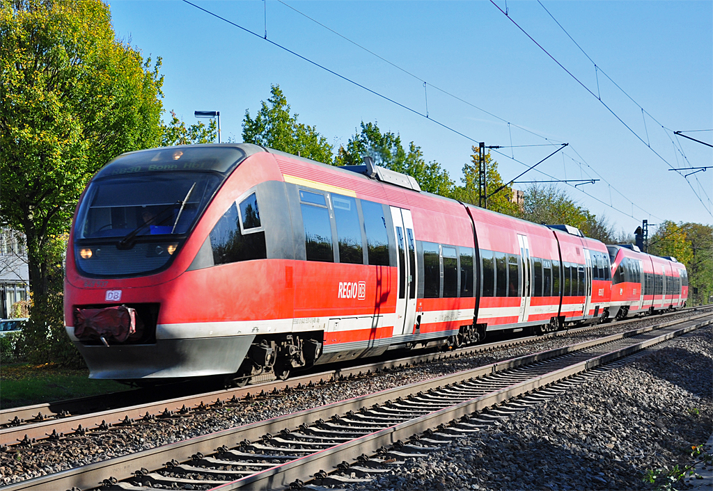 643 537 RB30 nach Bonn Hbf durch Bonn - 31.10.2012