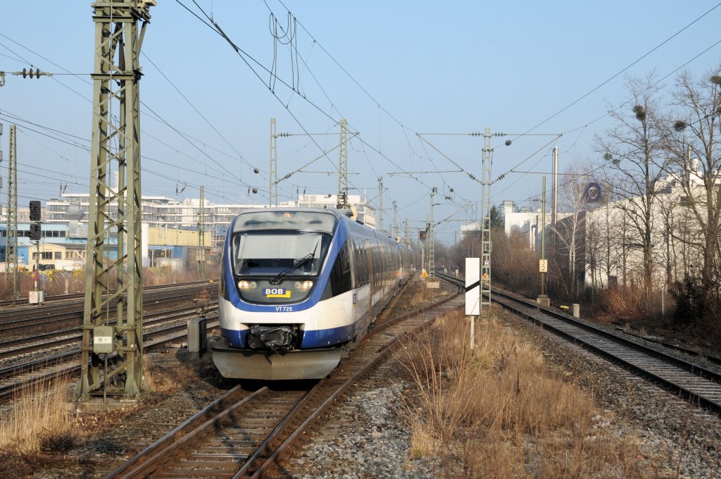 643 850 mit 643 849 & 848 am 06.03.11 am Heimeranplatz zu Mnchen