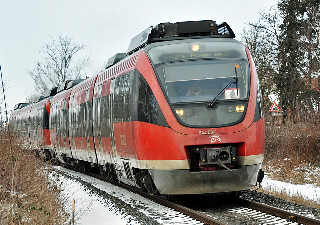 644 034 RB23 nach Bonn in Odendorf - 26.01.2013