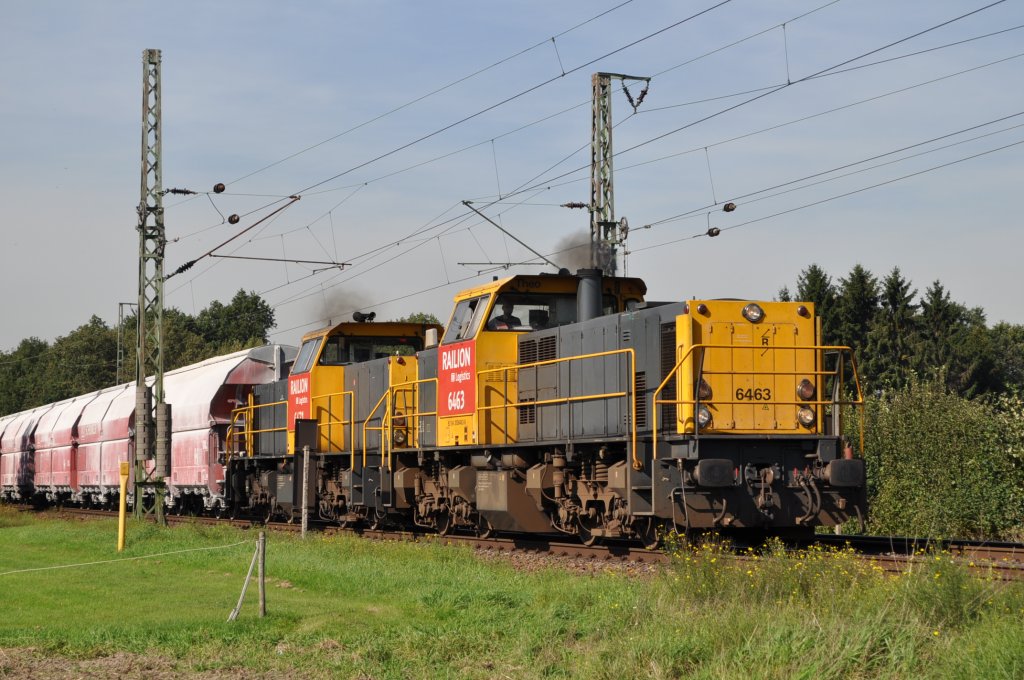6463 + 6471 am 22.09.2010 bei Voerde 