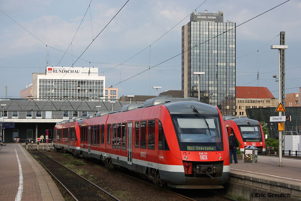 648 110 am 25.5.10 in Dortmund HBF.