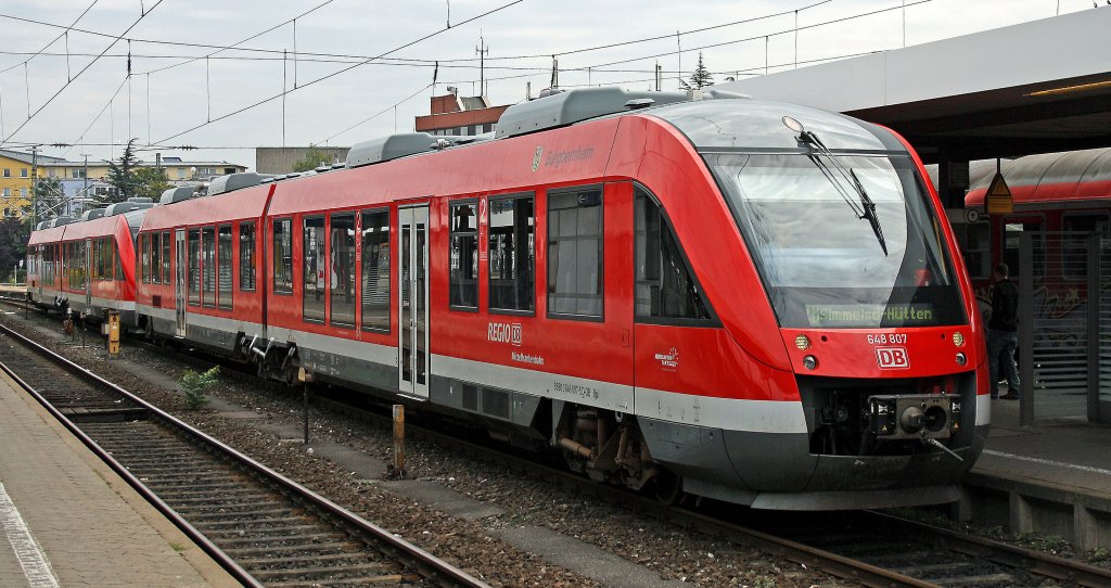 648 307 ( Burgbernheim ) und 648 311 als RB35766/34416, 4.9.010.