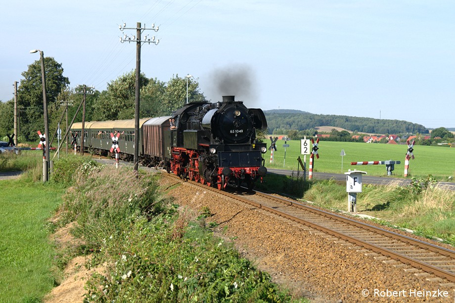 65 1049 mit DPE 24780 nach Kamenz bei Gelenau am 04.09.2011