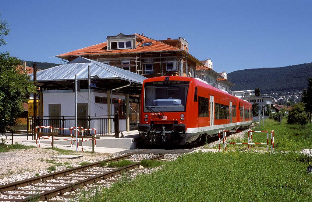 650 002 + 004  Dettingen - Mitte  25.07.99