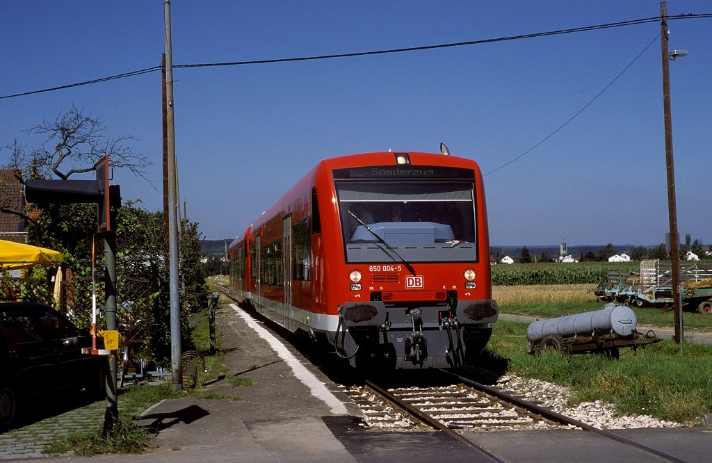 650 004 + 002  Neuhausen  25.07.99