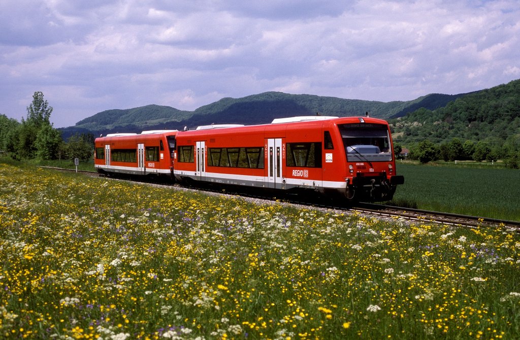 650 006 + 027  bei Dettingen  26.05.10