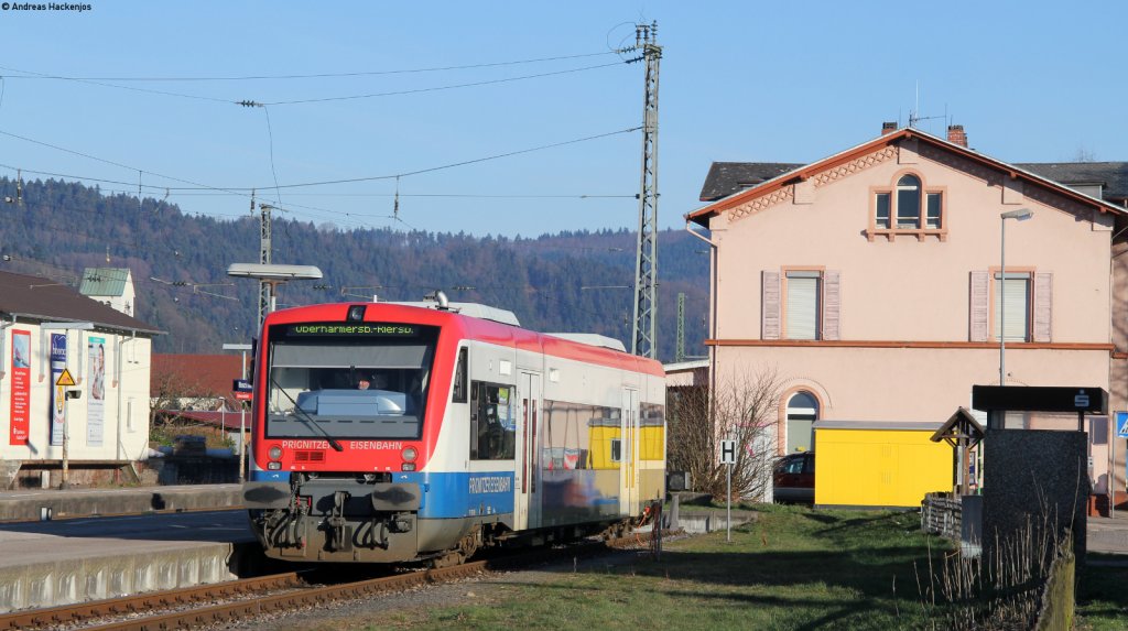 650 596-6 als SWE88898 (Biberach(Baden)-Oberharmersbach-Riersbach) in Biberach 16.3.13