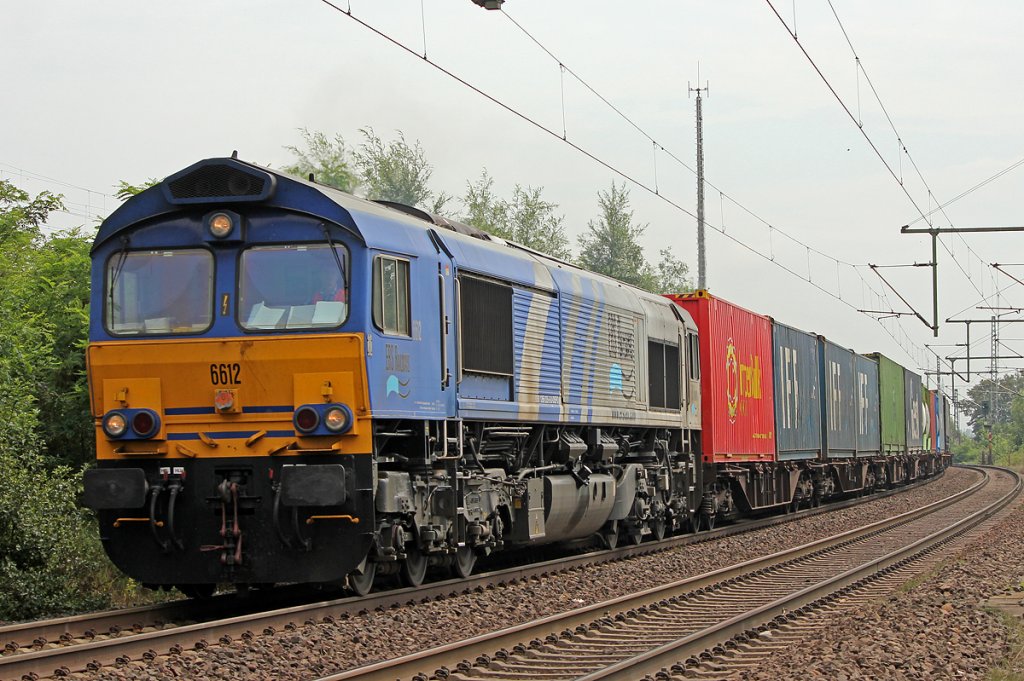 6612 der ERS Railways in Porz Wahn am 28.07.2011