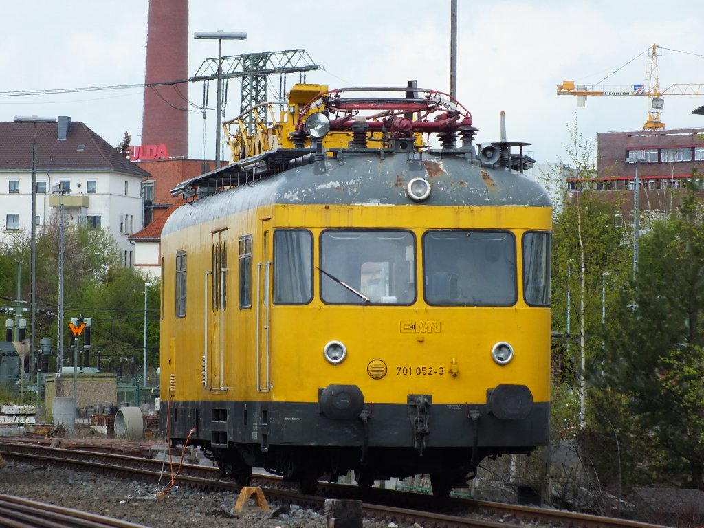 701 052-3 der EMN abgestellt in der DB-Netz Abstellgruppe Fulda (25.04.12)