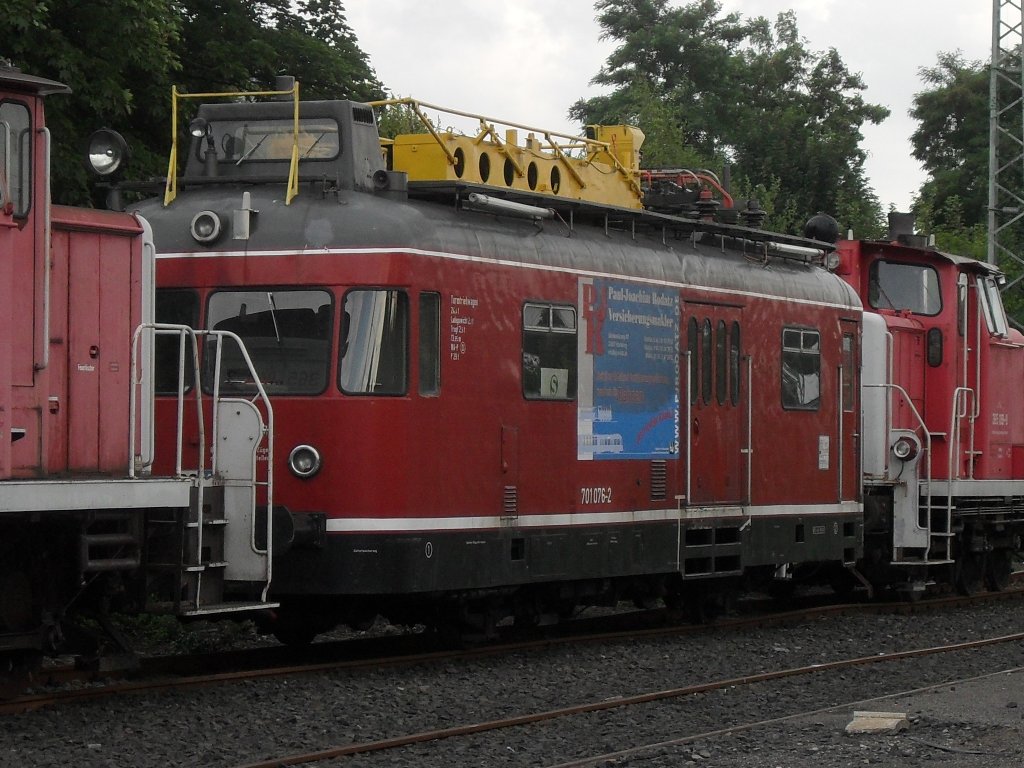701 076-2 stand am 3.8.10 im Gelnde der RSE(Rhein-Sieg-Eisenbahn) in Beuel.