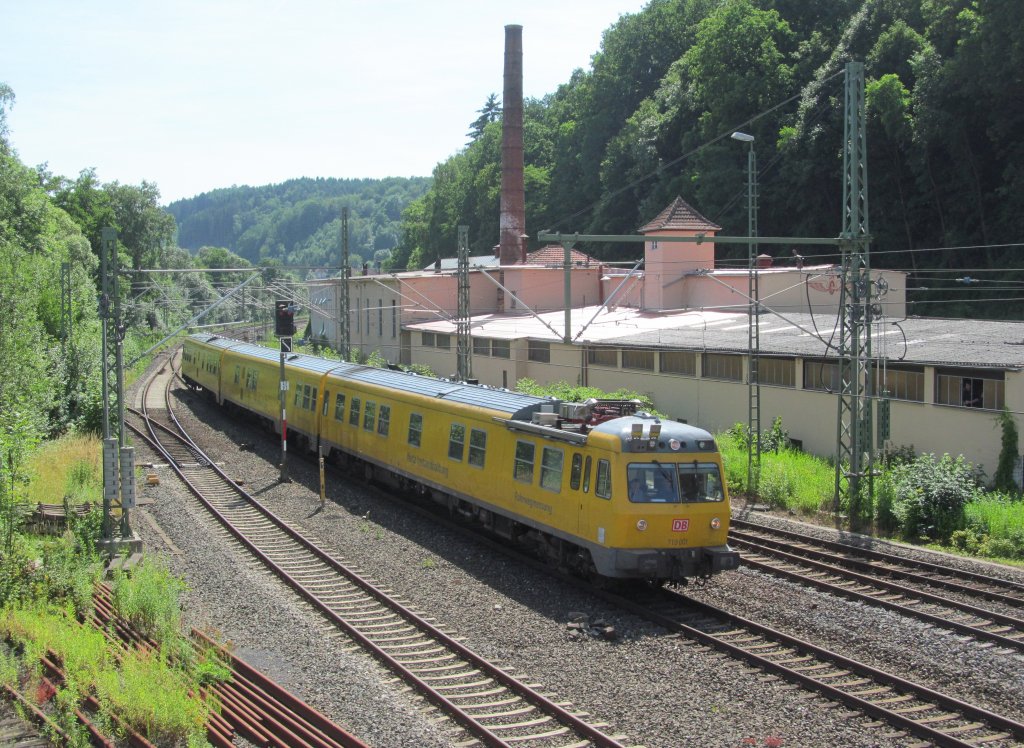 719 001 durchfhrt am 16. Juli 2013 Kronach in Richtung Pressig.