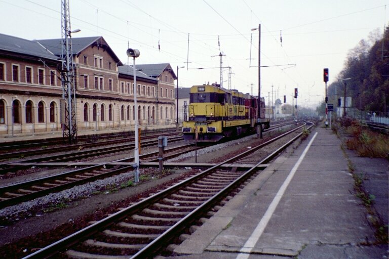 742 361-9 im Bahnhof Bad Schandau, Zustand: 2005