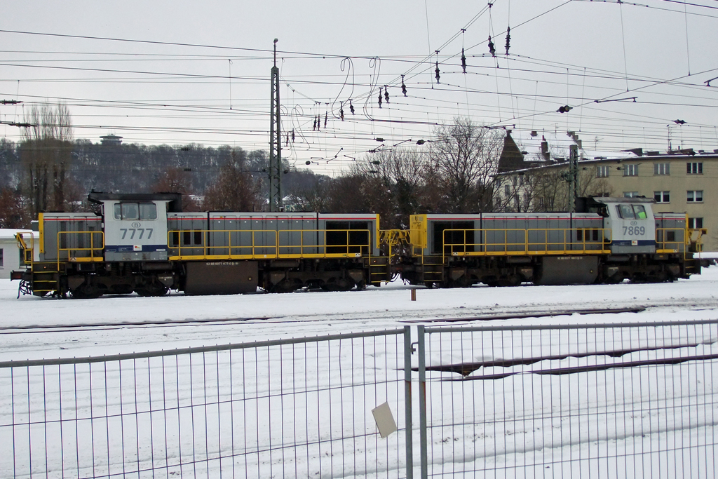 7777 und 7869 in Aachen-West 28.12.2010