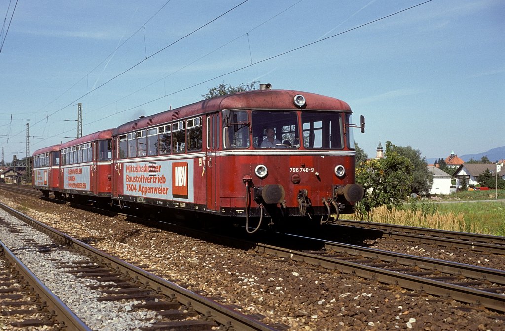 796 740 + 996 294 + 996 782  bei Appenweier  10.08.91