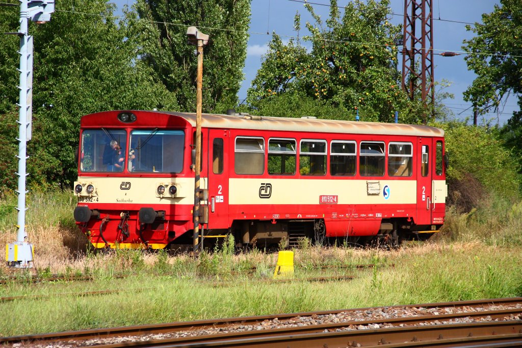 810 512 wartet in Nymburk auf seinen nchsten Einsatz - 07/08/2012