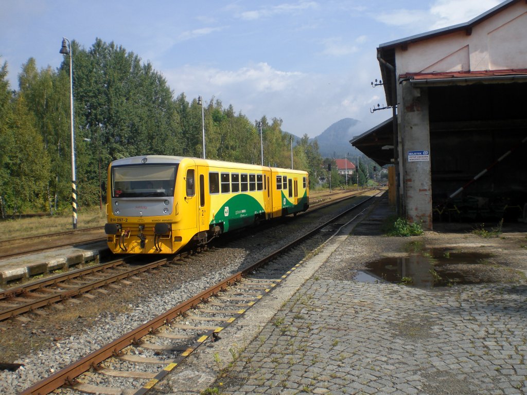 814 097-2 in Rumburg, 22.08.2012