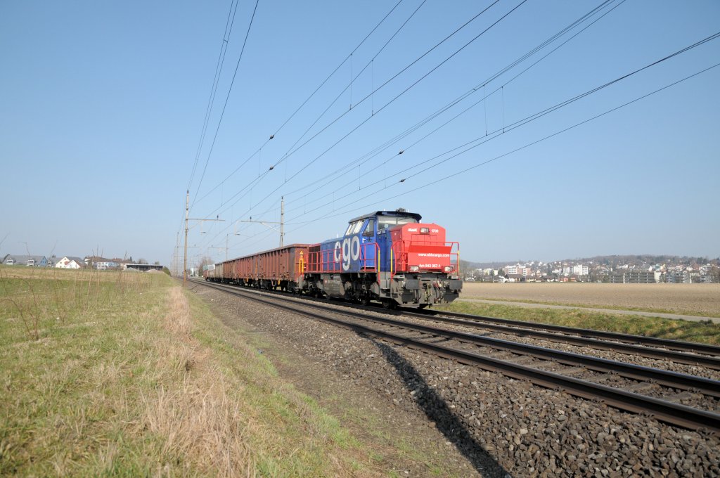 843 057 am 09.03.11 bei Wohlen