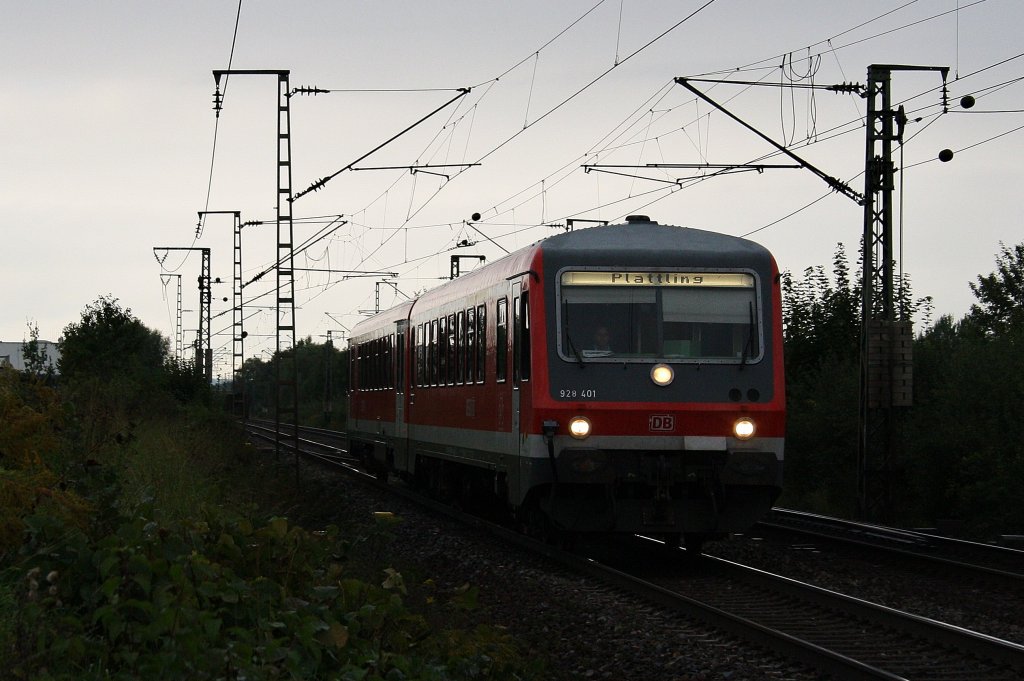 928 401 in Obertraubling am 15.09.2010.