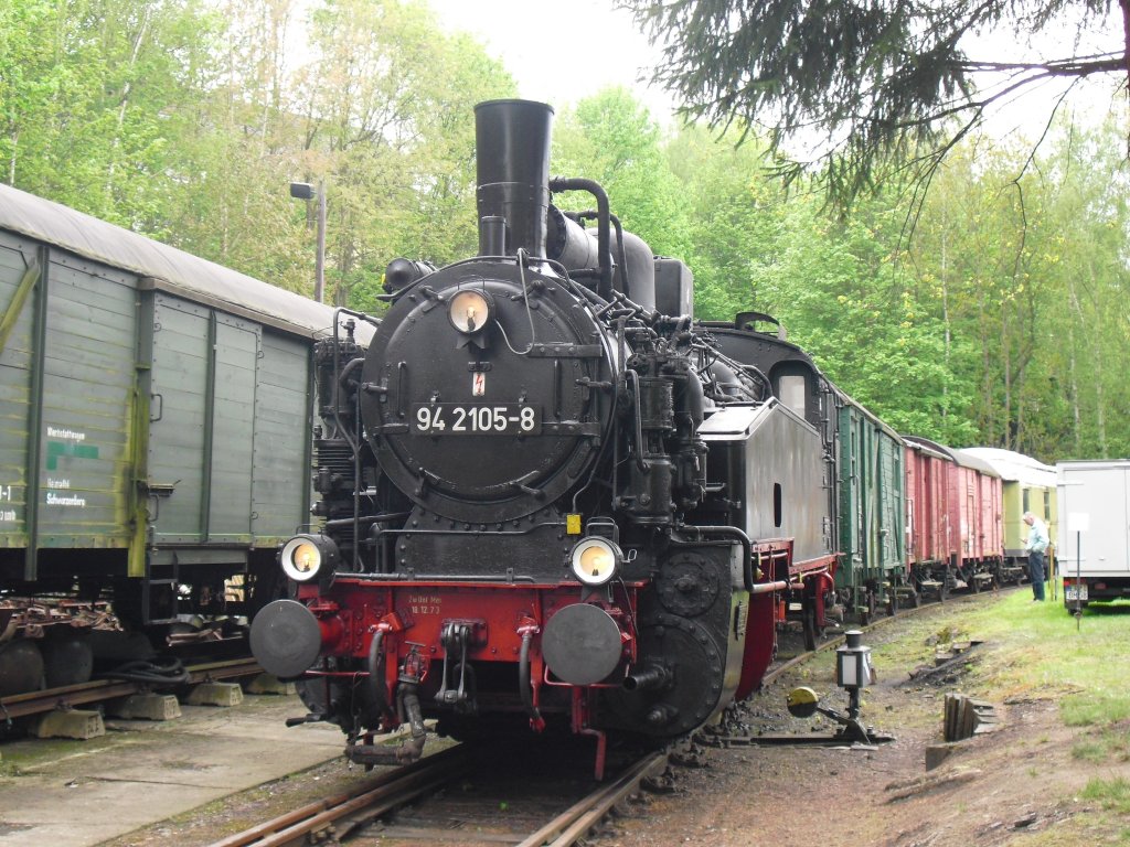 94 2105-8 konnte man beim BW Fest in Schwazenberg, am 16.05.10 bewundern.