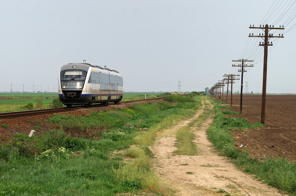 96-2095 mit dem R 731 bei Santana (04.05.2010)