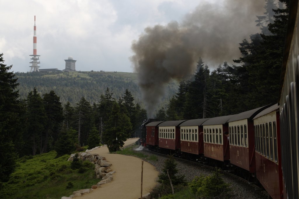 99 222 brachte uns am 09.06.2010 auf den Brocken.