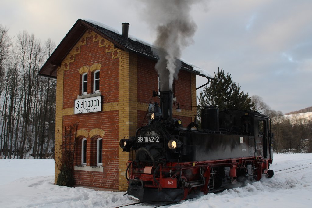 99 542 am Steinbacher Wasserhaus. (28.02.2010)