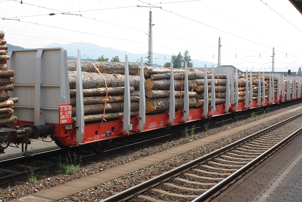 A-ÖBB Laaprs 21 81 4395 173-7 am 11.Juni 2010 im Bf. Knittelfeld.