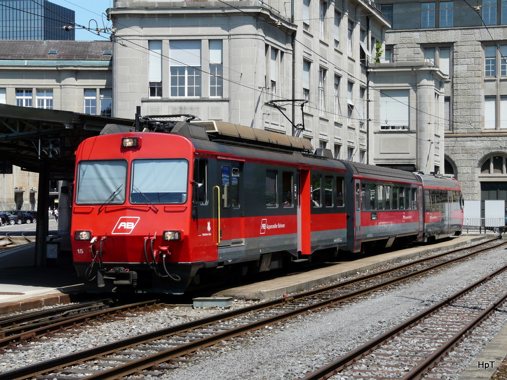 AB - Regio im Bahnhof St.Gallen am 09.07.2011