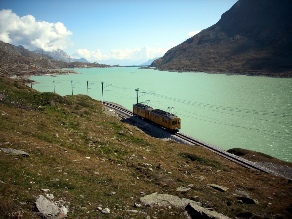ABe 4/4 30+34 am Lago Bianco 20.09.2009