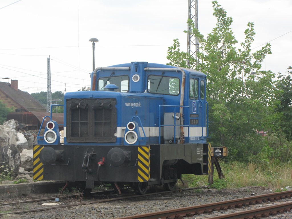 Abgestellt von Firma Spitzke am 07.08.2010 in Knigs Wusterhausen diese BR V 22