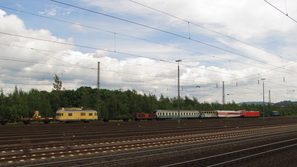 Abgestellte Fahrzeuge vom ansssigen DB Museum in Koblenz-Ltzel; 18.07.2012