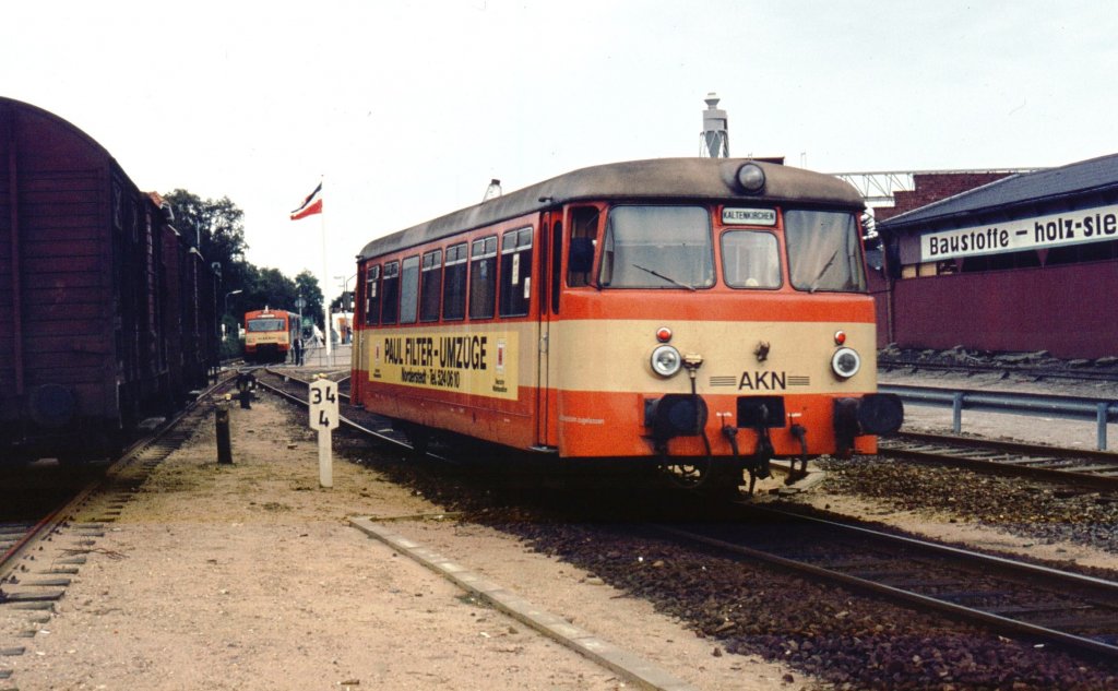 AKN VT2.12 Kaltenkirchen, August 1984