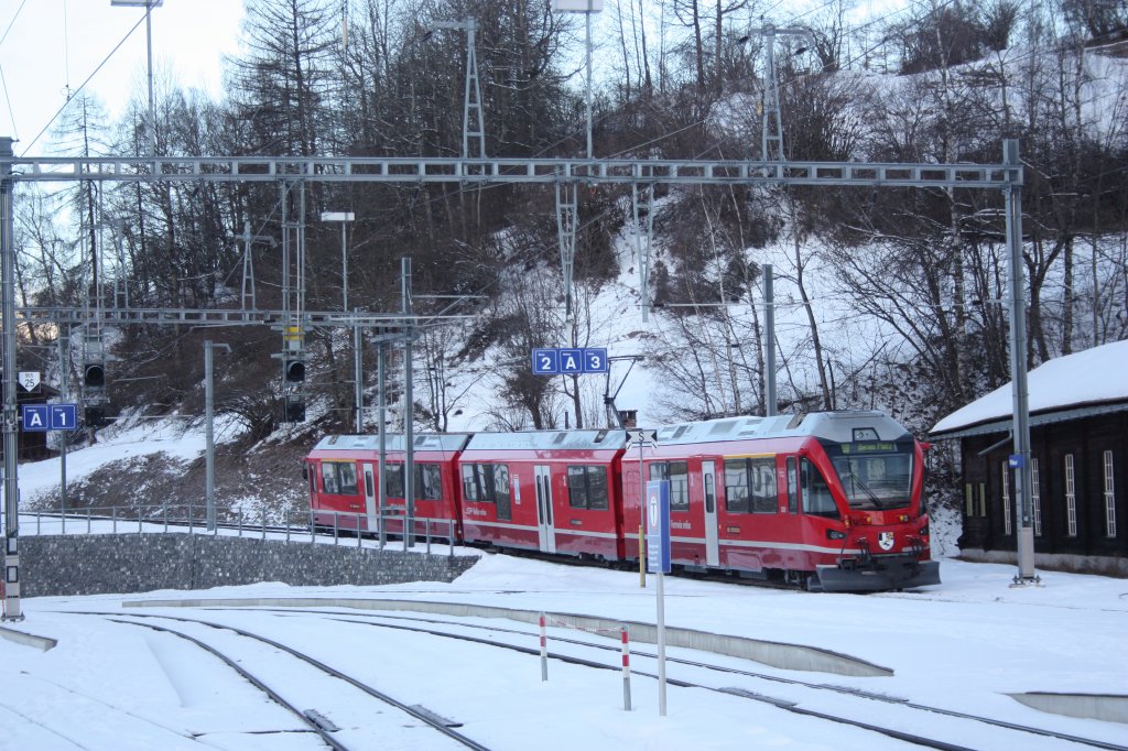 Allegra 3501 in Filisur am 30.12.2010