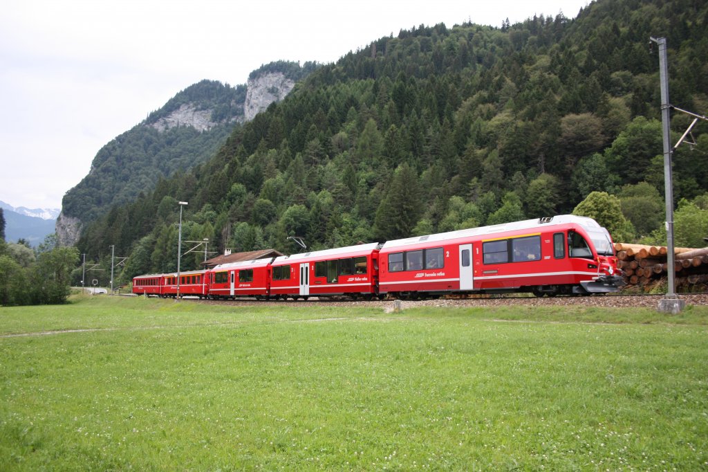 Allegra 3507 in Seeiws-Valzeina am 07.06.2011