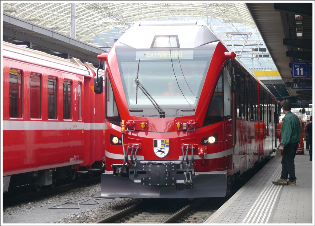 Allegra auf Extrafahrt in Chur. (01.05.2010)