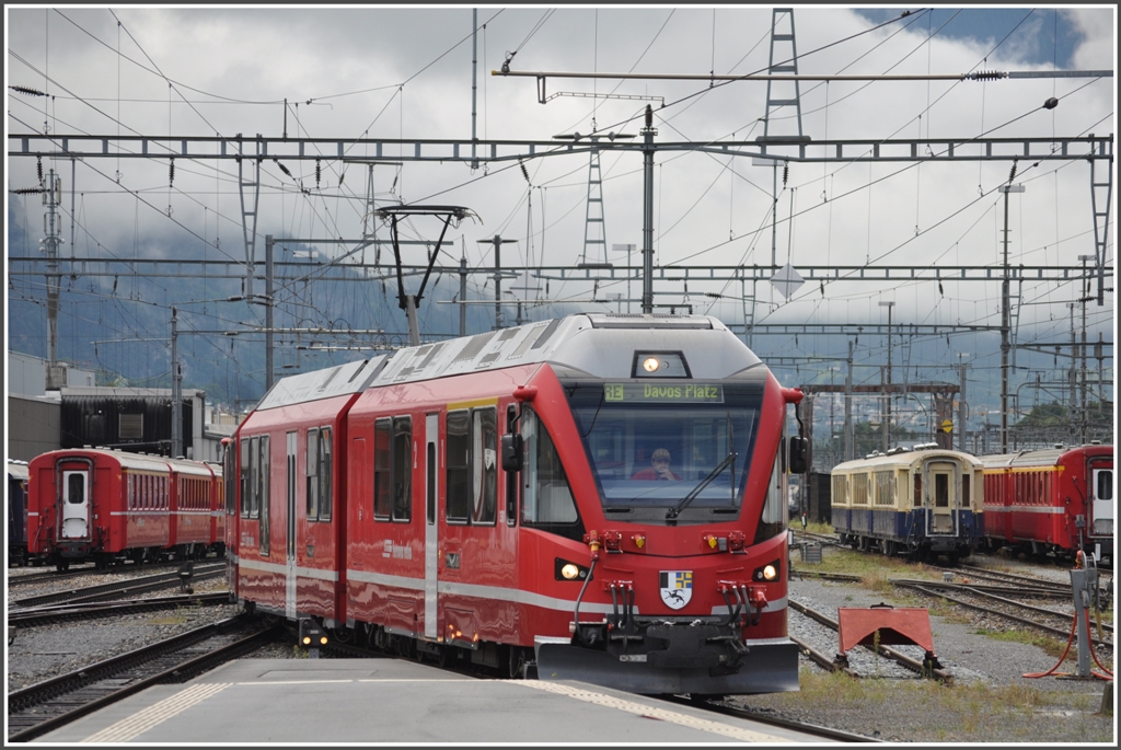 Allegra nach Davos Platz in Landquart. (16.08.2012)