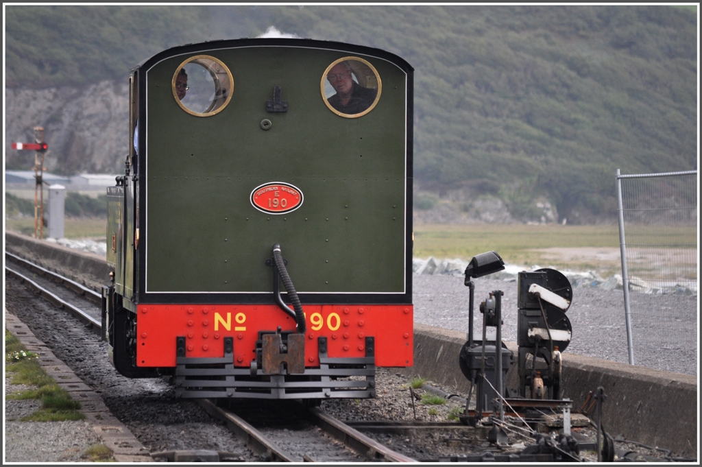 Allzu gross sollte man als Lokfhrer nicht sein, um den berblick zu behalten. (04.09.2012)