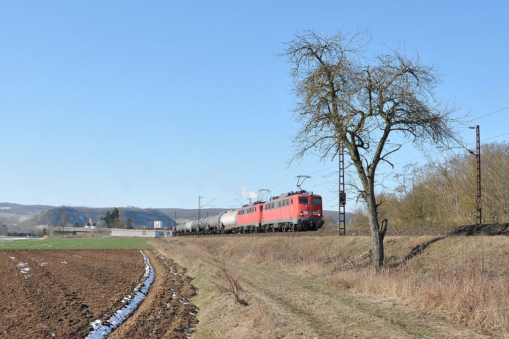 Alt wie ein Baum... Frei nach dem Lied der Pudhys: 140 779 & 833 am 09.03.10 bei Karlstadt/Main