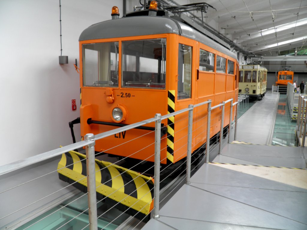 Alter Schneepflug im Technikmuseum Stettin (09.08.11).