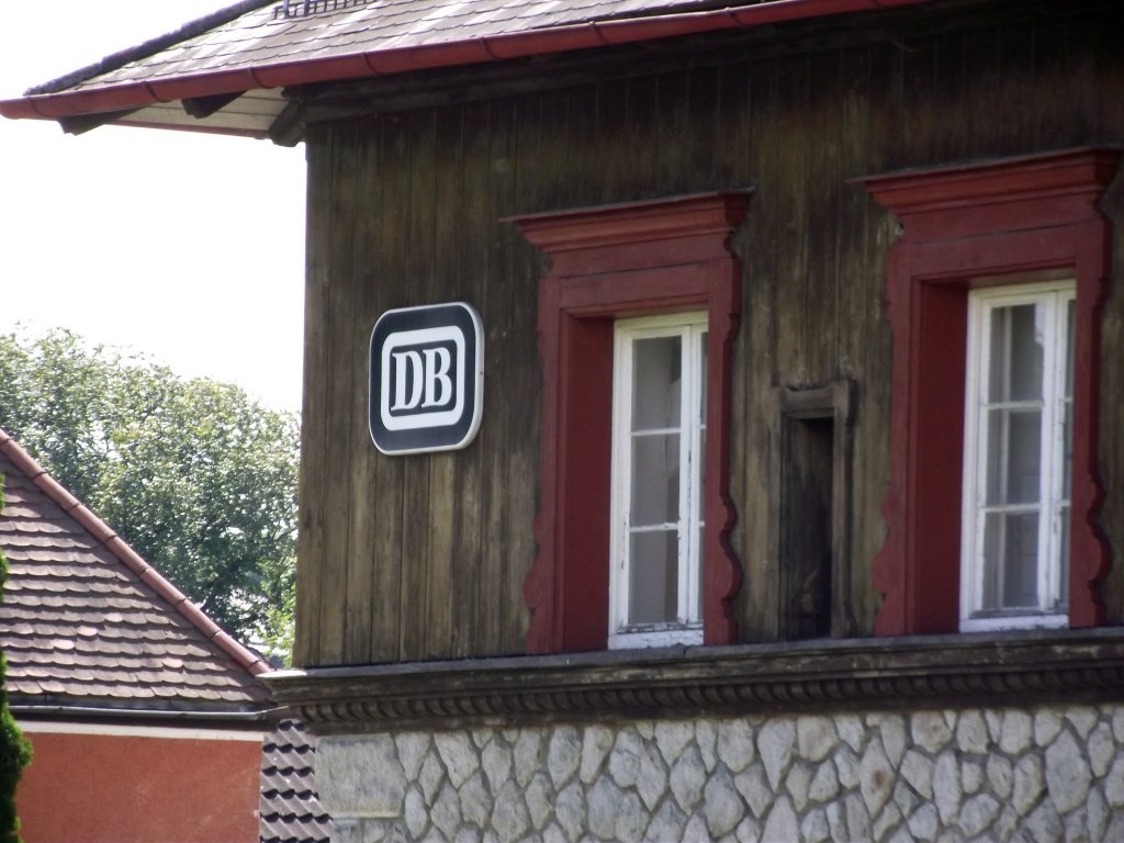 Altes DB Keks am 09.08.12 in Waldkirchen Bhf 