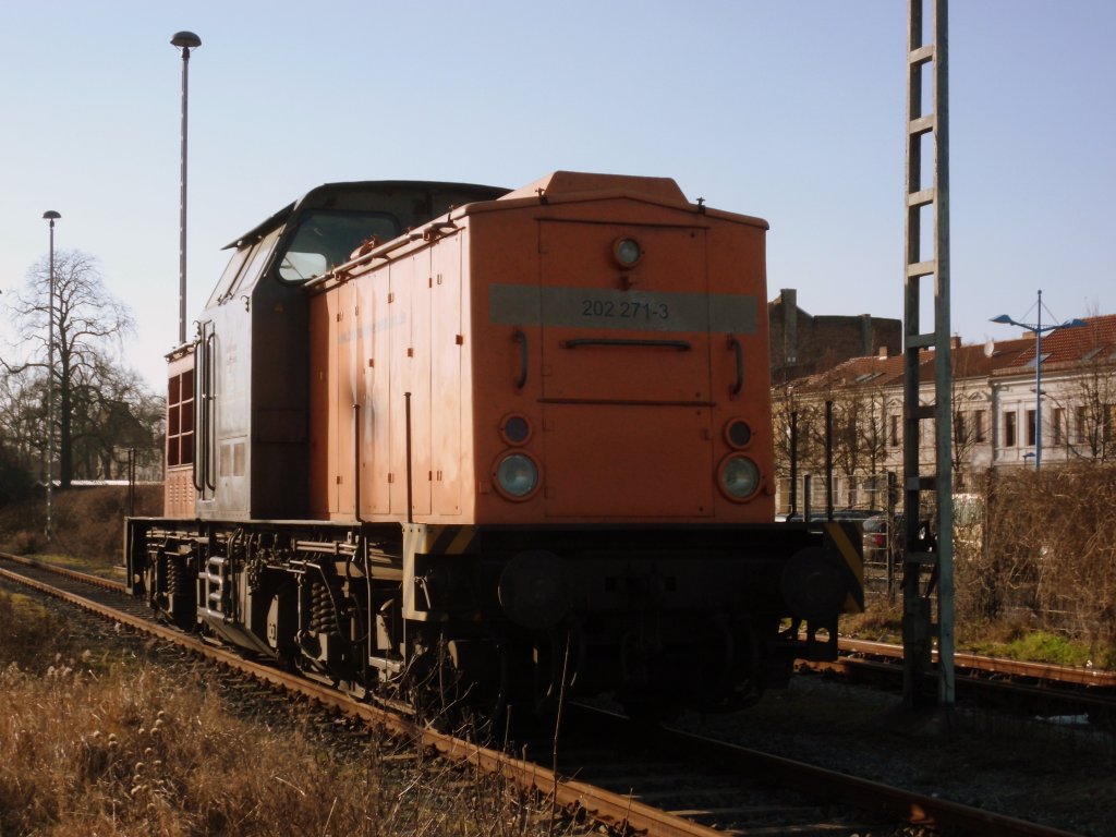 Am 02.03.2013 stand 202 271 in Stendal abgestellt.