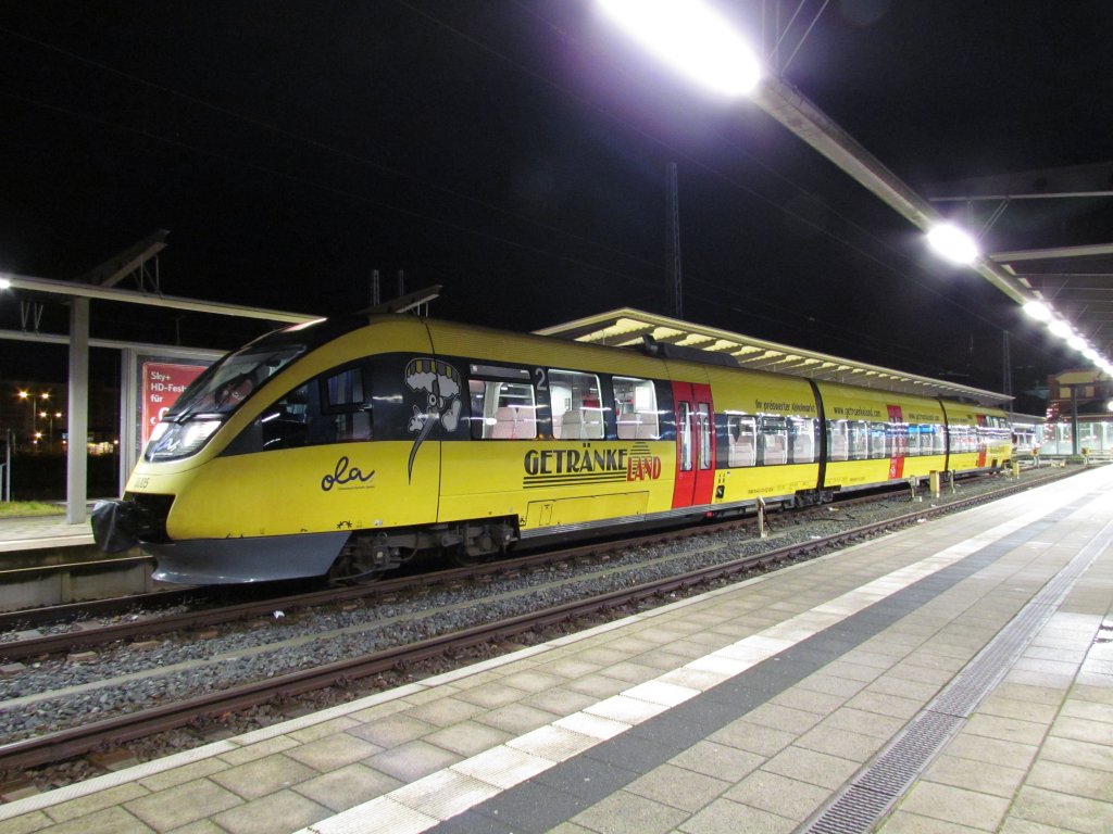 Am 06.12.2011 steht Talent 0005 der OLA Neubrandenburg im Bahnhof von Rostock HBF