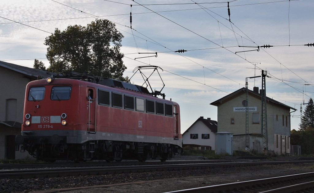 Am 09.10.2010 war 115 278 -4 in Mangolding.(1)