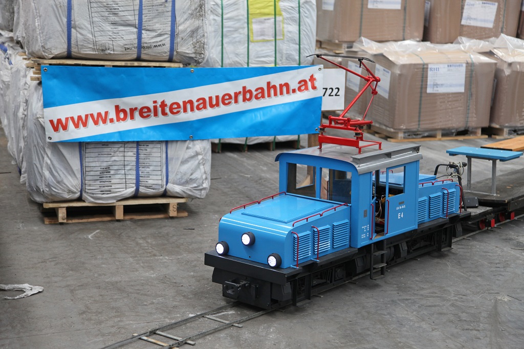 Am 11.05.2013 fand die Saisonerffnung der Breitenauerbahn statt. An diesem Tag wurde auch ein Modell der E4 in Gartenbahnausfhrung (5-Zoll) der ffentlichkeit vorgestellt. Weitere Information ber die Breitenauerbahn gibts auf : www.breitenauerbahn.at
