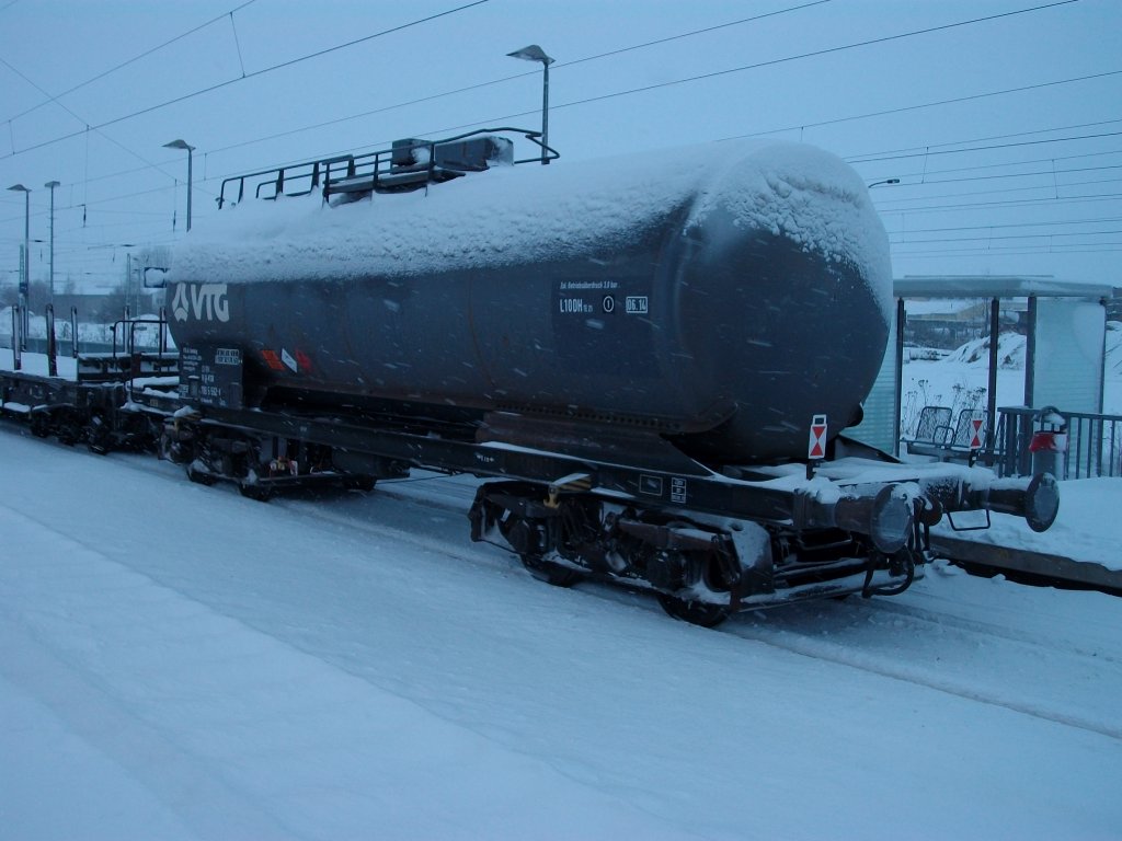 Am 27.Dezember 2010 kam dieser Zacs von Mukran nach Rostock Seehafen mit dem Lumpensammler durch Bergen/Rgen.